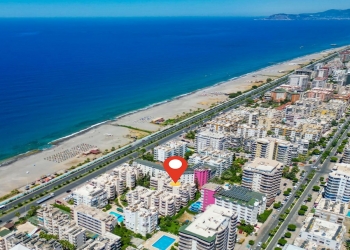 Stunning 2+1 Apartment with Sea and Castle Views in Mahmutlar, Alanya