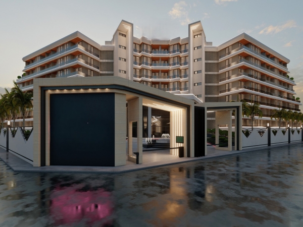 Luxurious Mountain View 1+1 Apartment in Antalya