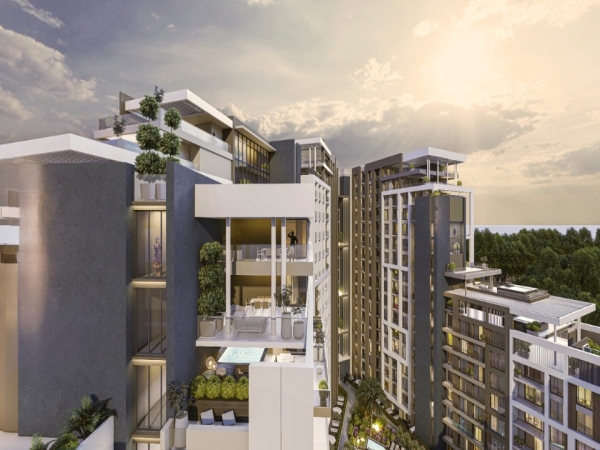 Luxuriöses 3+1 Apartment mit Bergblick in ALTINTAŞ