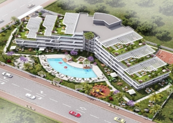 Luxury Mountain View 1+1 Apartment in Altıntaş, Antalya