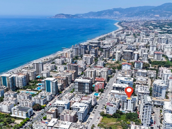 Mountain-View 1+1 Apartment in Mahmutlar, Alanya