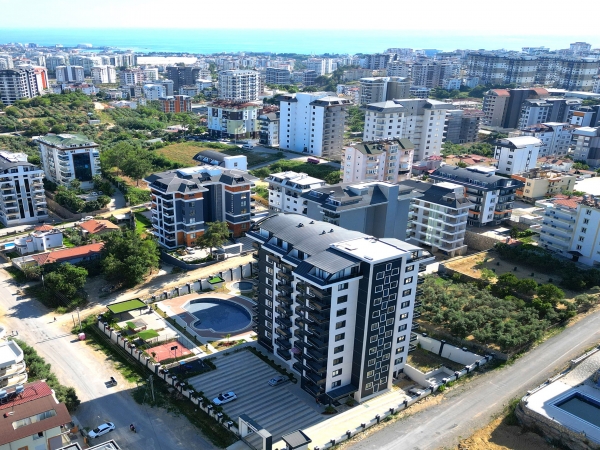 Luxury 1+1 Apartment with Sea and Mountain Views, Alanya