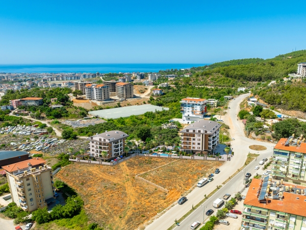 Luxury 2+1 Apartment with Sea and Mountain Views, Alanya - Cikcilli