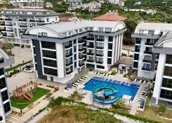 Luxury 2+1 Penthouse with Mountain Views, Alanya - Oba