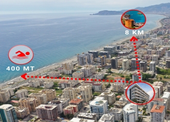 Luxury 5+1 Penthouse with Mountain Views, Alanya