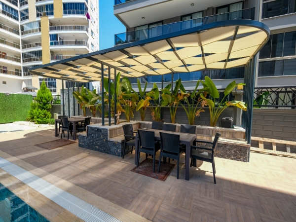 Mountain-View 1+1 Apartment in Mahmutlar, Alanya