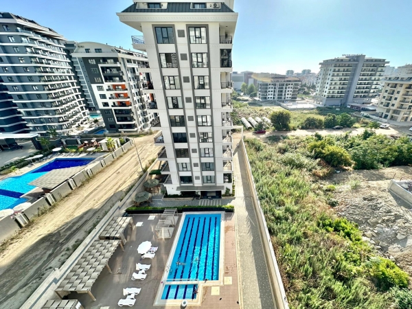 Luxury 1+1 Apartment with Mountain View in Mahmutlar, Alanya