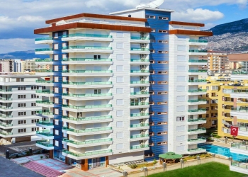 Modern 1+1 Apartment with Mountain View, Alanya