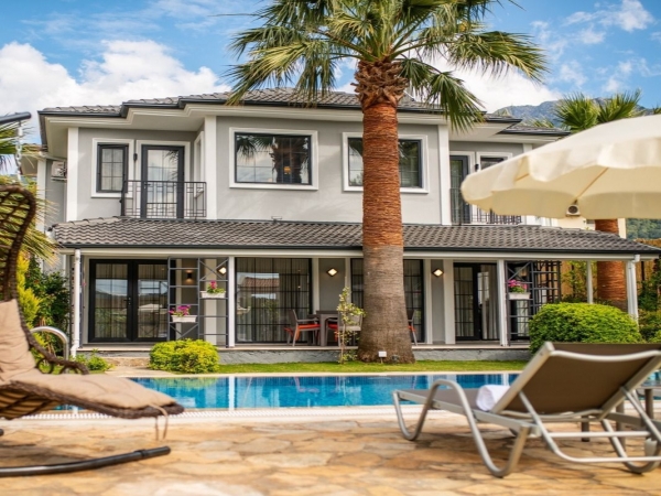 Luxurious 4+1 Mountain View Villa in Ovacik, Fethiye