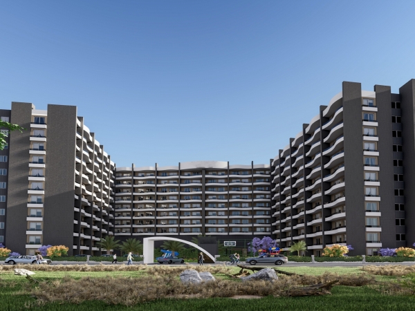 A nice complex with affordable prices in Mersin